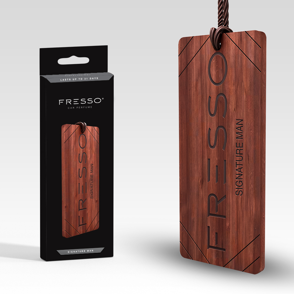 Wooden Pendant | Signature man