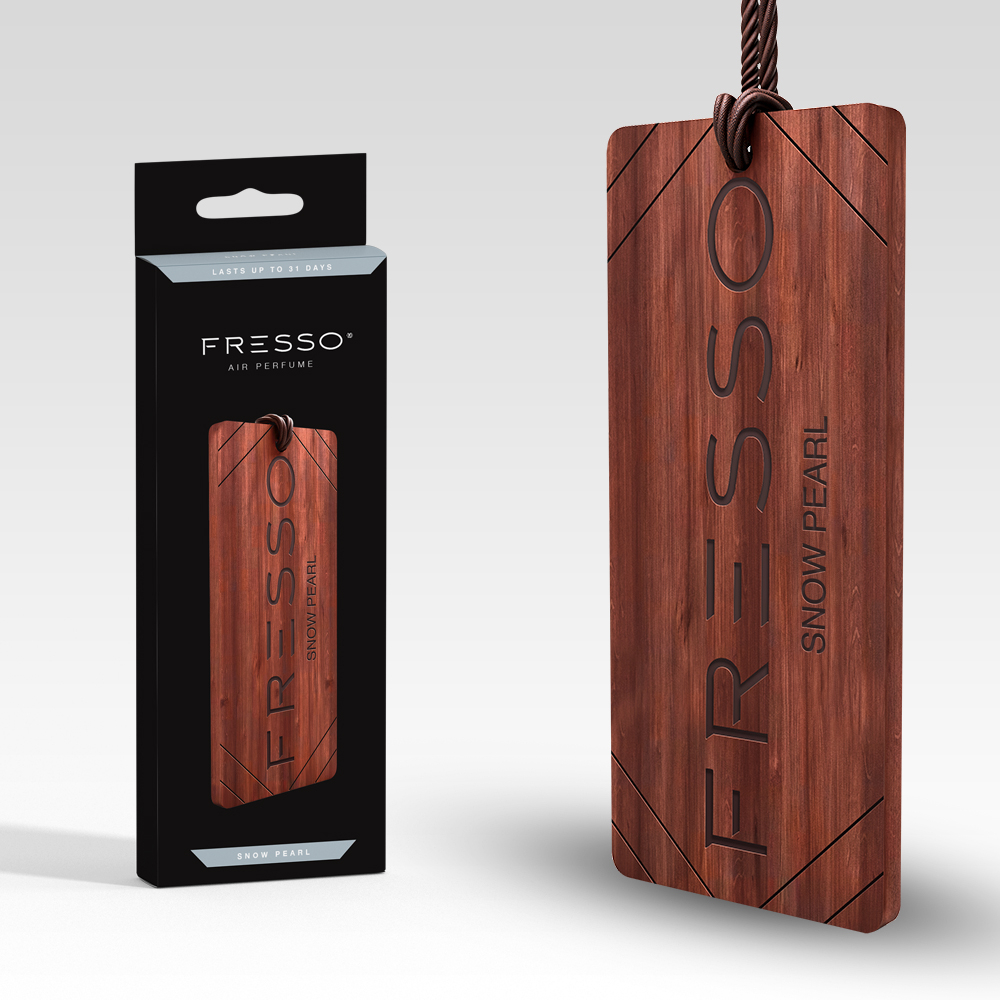 Wooden Pendant | Snow Pearl