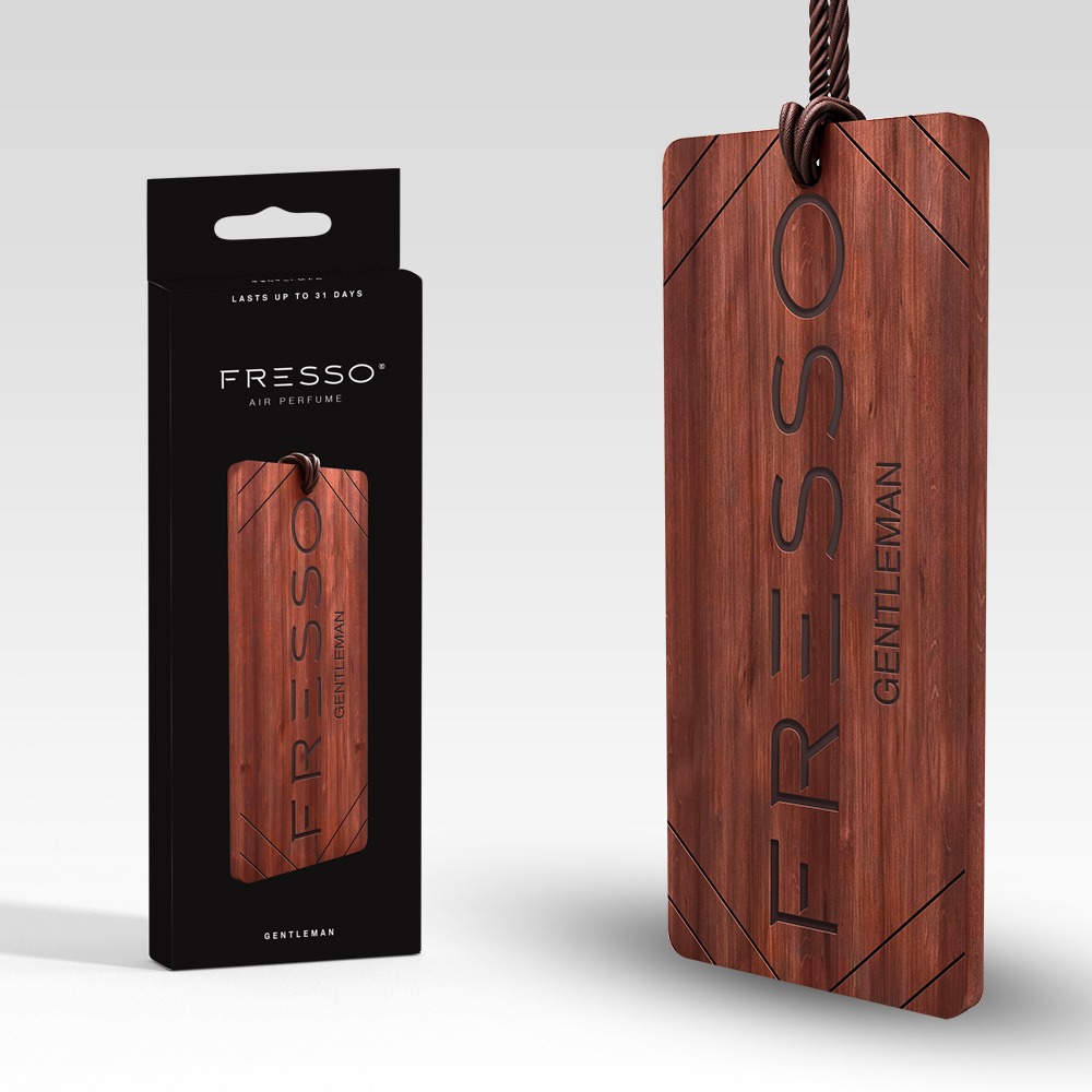 Wooden Pendant | Gentlemen
